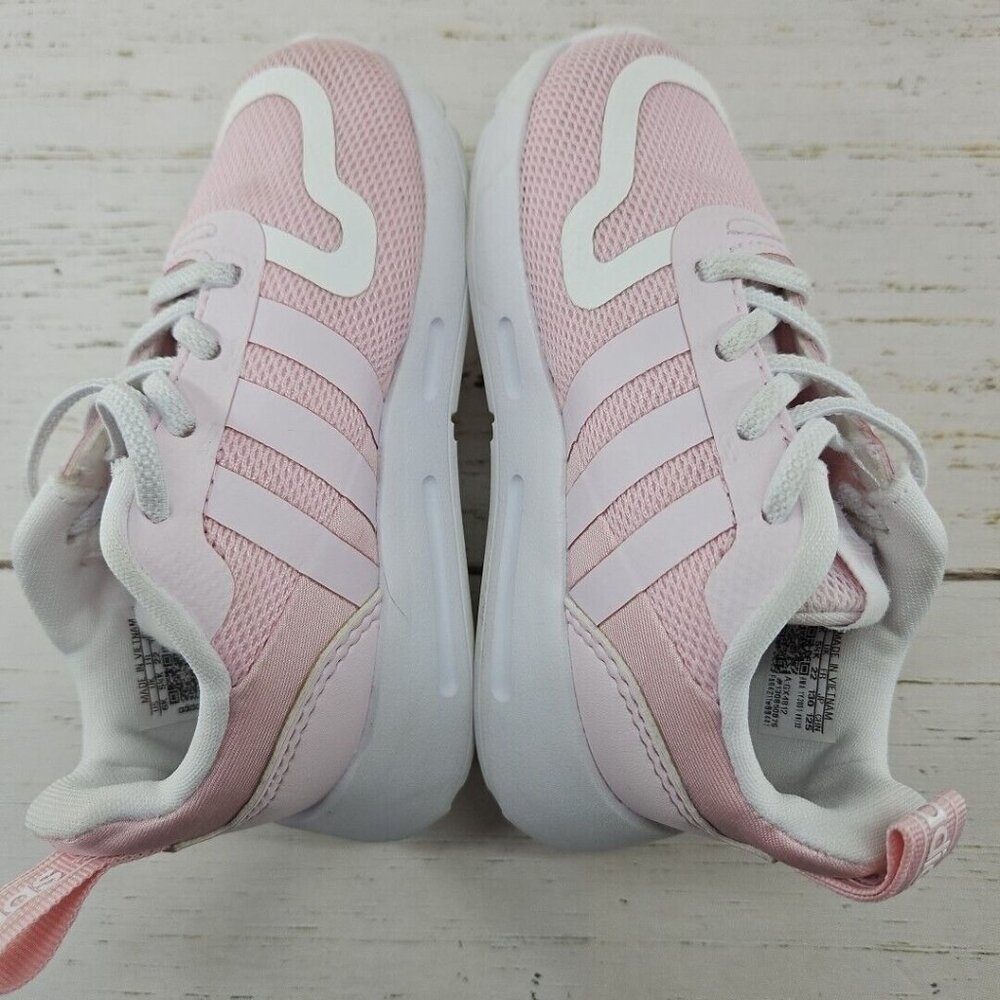 Adidas Multix Girls Shoes Size 6K Toddler Athletic Sneakers Pink Low Top GX4812 - Picture 7 of 10
